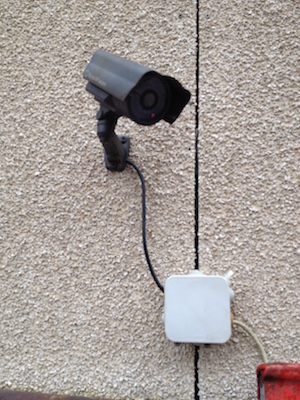 Перенесённые аналоговые камеры видеонаблюдения