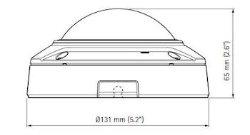 Размеры AXIS M3007-PV